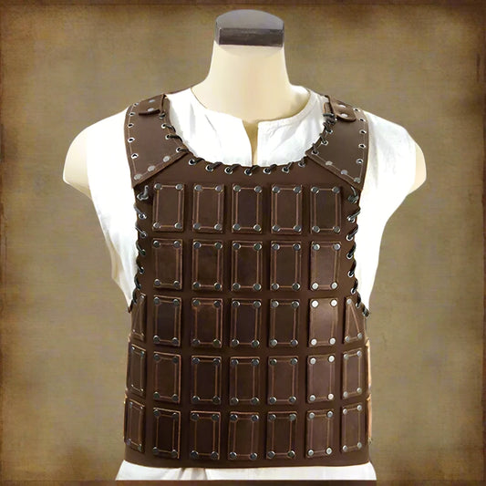 Viking Soldier Läder Body Chest Armor