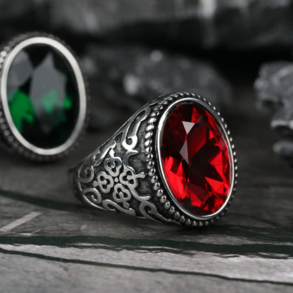 Crystal Stones Rings - TripleViking