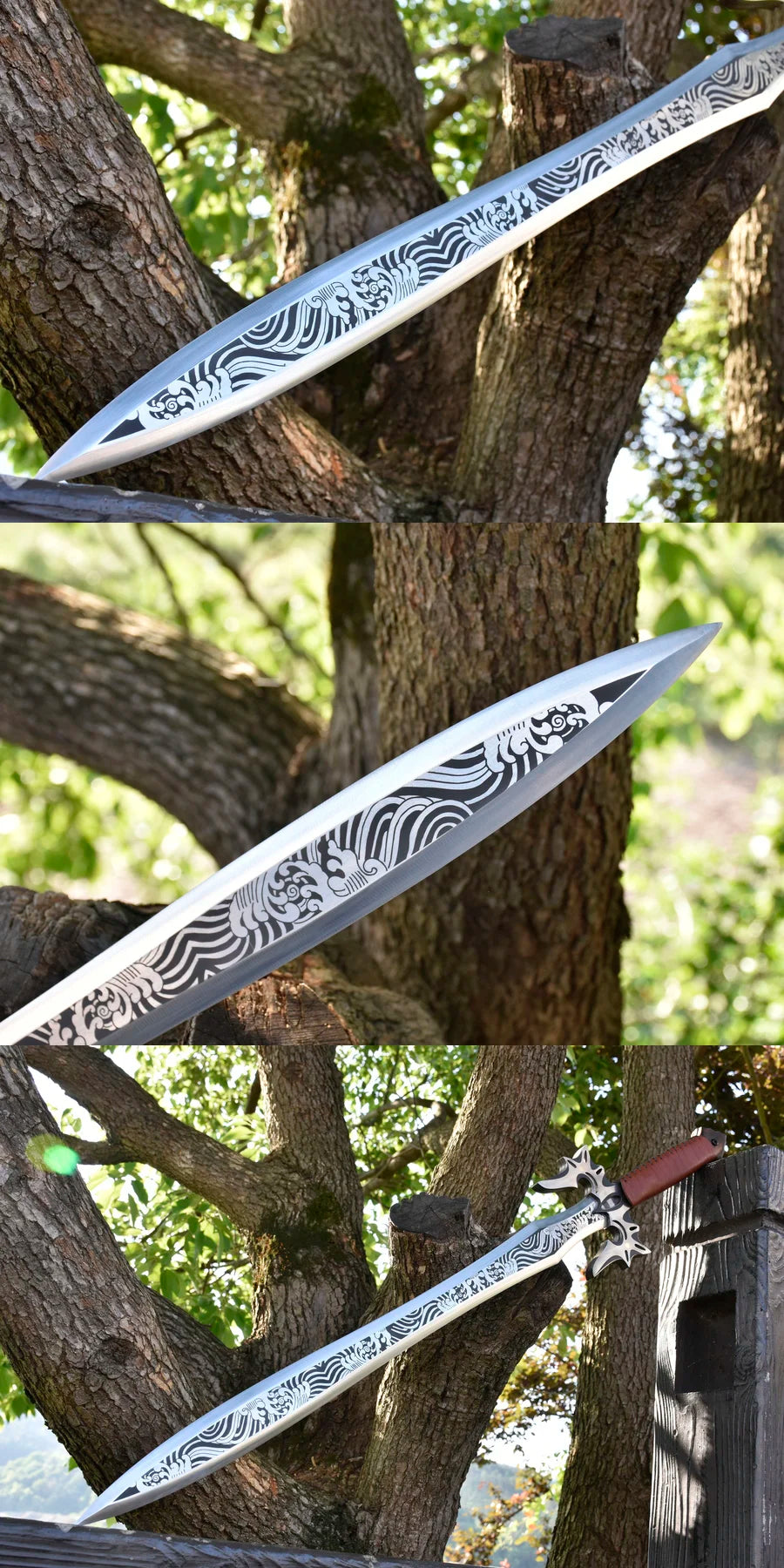 84cm Stainless Steel Western Warrior Viking Swords