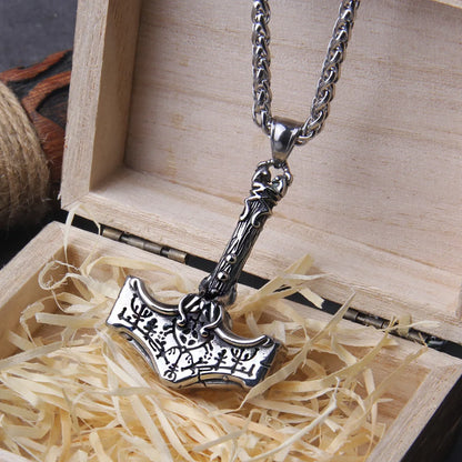 Noorse Vikingen Thor's Mjolnir ketting