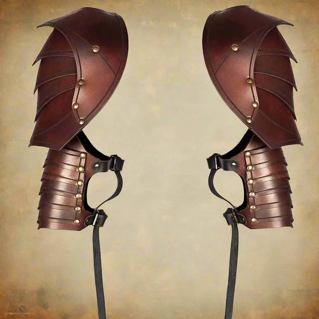 Viking Knight Skulderrustning Steampunk Gothic