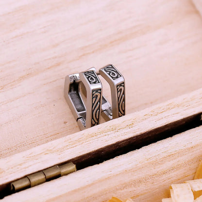 Geometric Stud Earrings - TripleViking