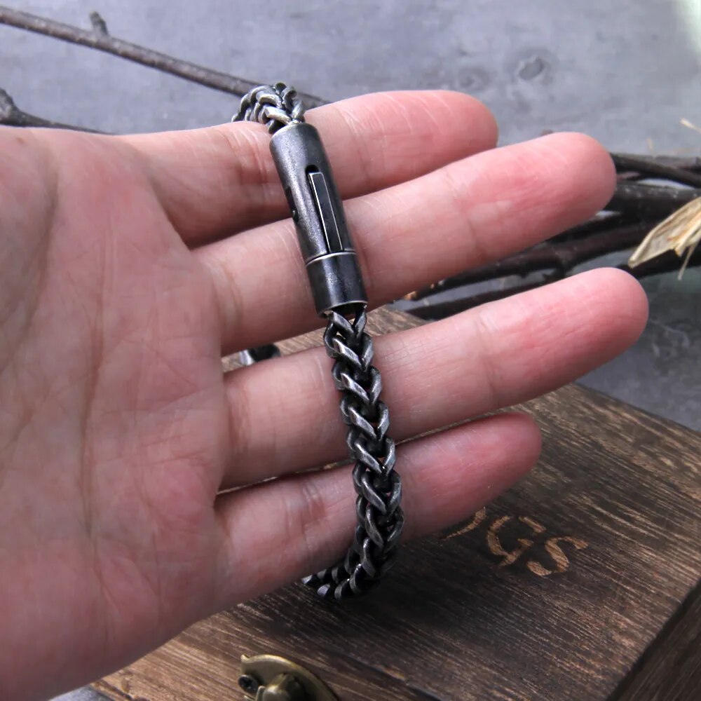 Vintage Chain Link Men Bracelet - TripleViking