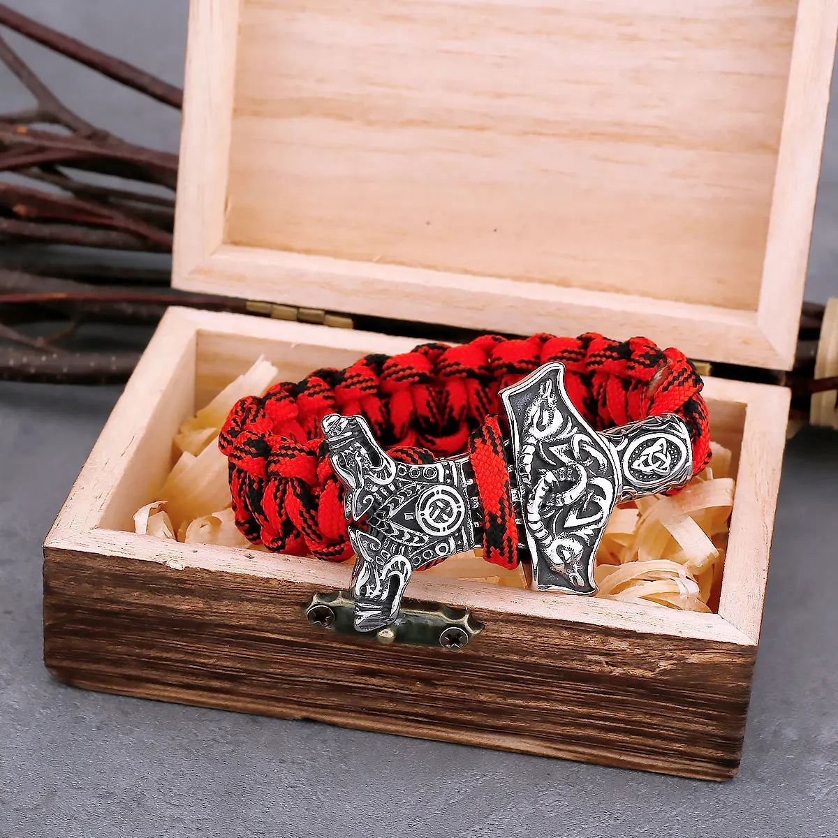 New Viking Thor's Hammer Stainless Steel Bracelet