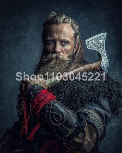 Viking Luksus kunstig Pelskappe