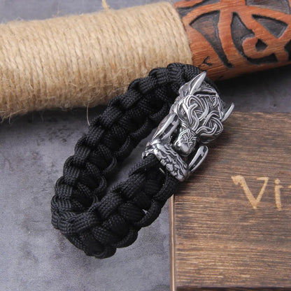 Wolf Bracelet Bracelets - TripleViking