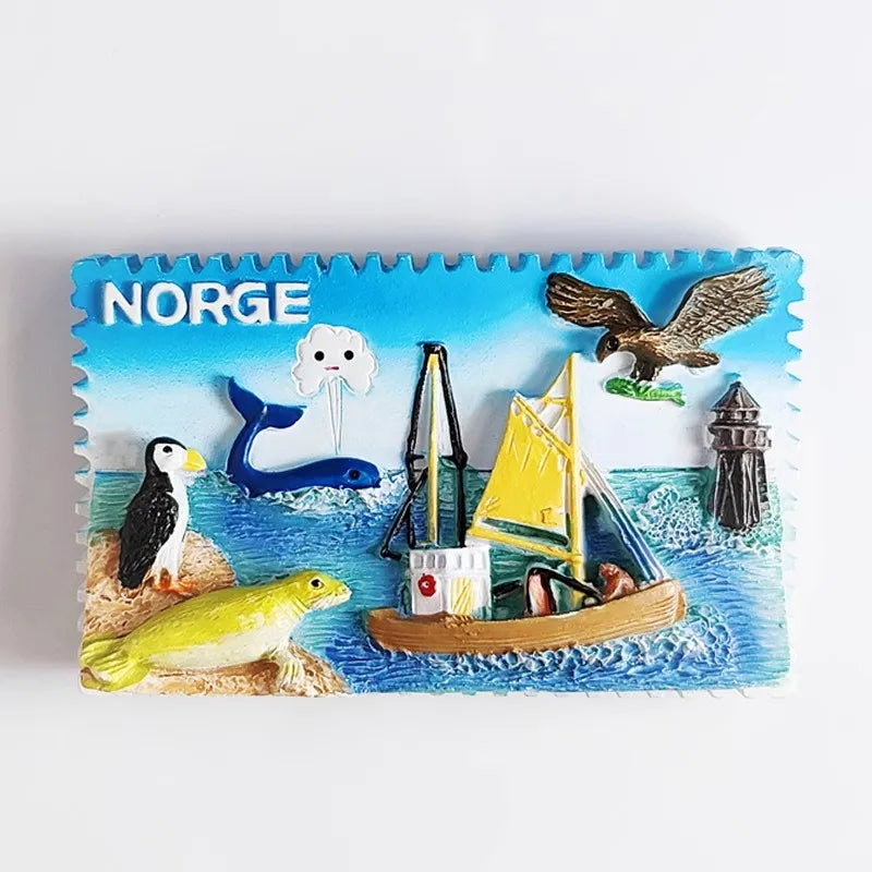 Lembranças de viagem Viking Noruega