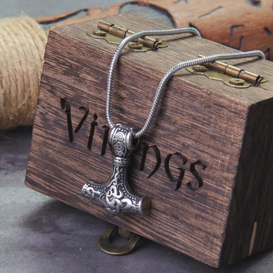 Small Thor's Hammer Viking Necklace