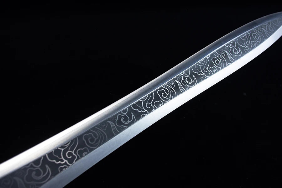 85cm Stainless Steel Warrior White Cloud Steel Viking Sword