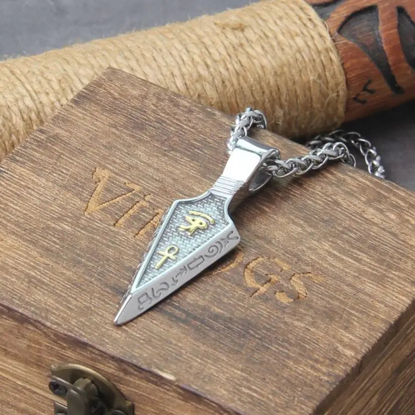 Gothic Spear Viking Necklace