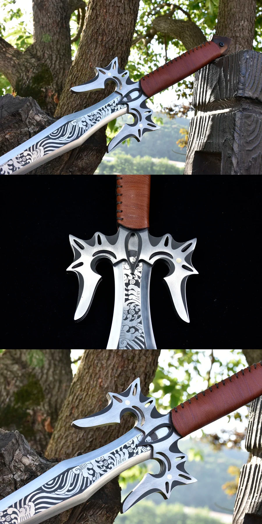 84cm Stainless Steel Western Warrior Viking Swords