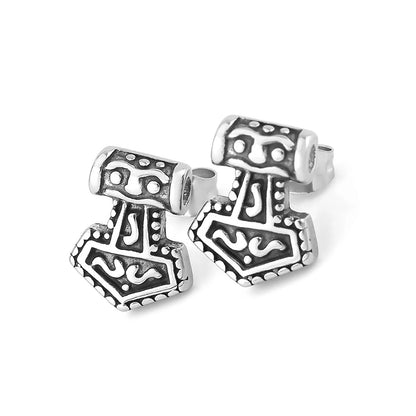 Nordic Anchor Earrings - TripleViking