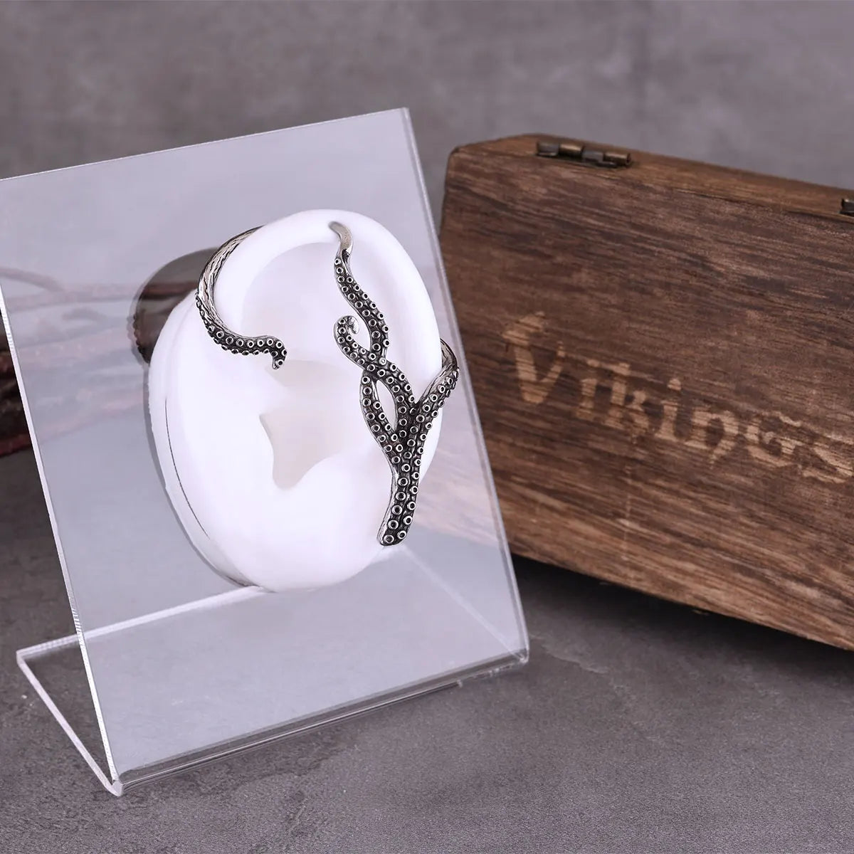 Vintage Twisted Snake Hip Hop Viking Earrings
