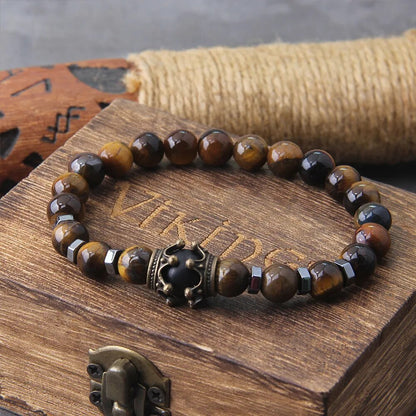 Tiger Eye Men Bracelets - TripleViking