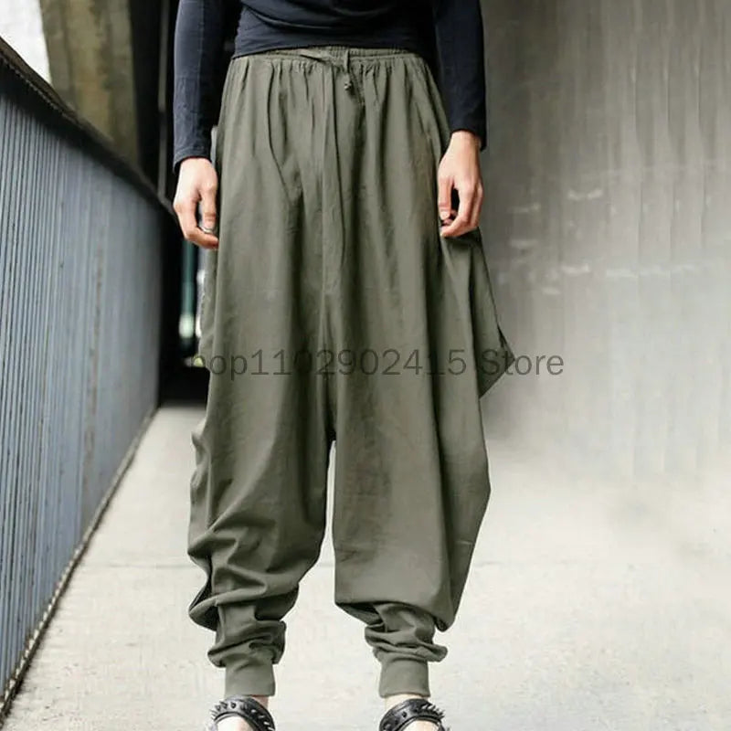 Viking Cosplay Costume Men's Leisure Harem Pants