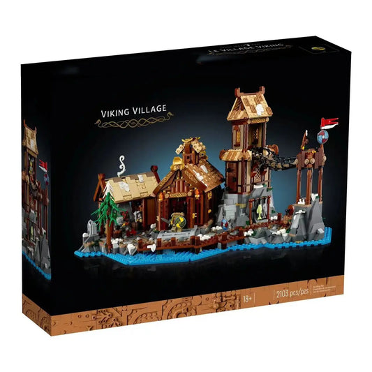 Viking Village Model Building Blocks
