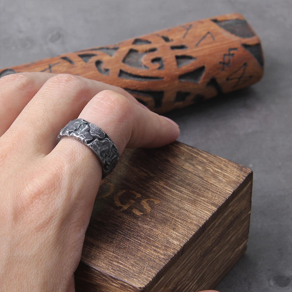 Gothic Style Celtics Knot Viking Ring