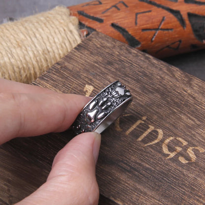 Bear Claw Viking Ring