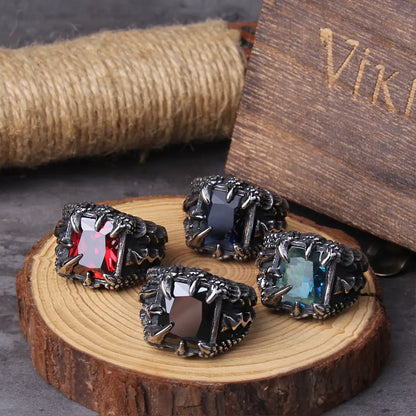 NO Fade Punk Dragon Ring - TripleViking