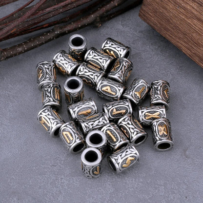 Vikings Rune Beads 24pcs - TripleViking