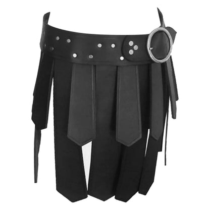 Waist Cosplay Trodaí Adjustable Gladiator Costumes Knight Lochlannach Bun