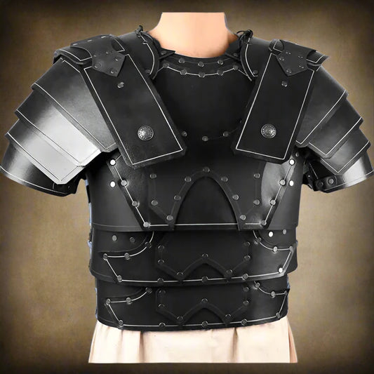 Viking Knight Cosplay Costume Gladiator Shoulder Chest Armor