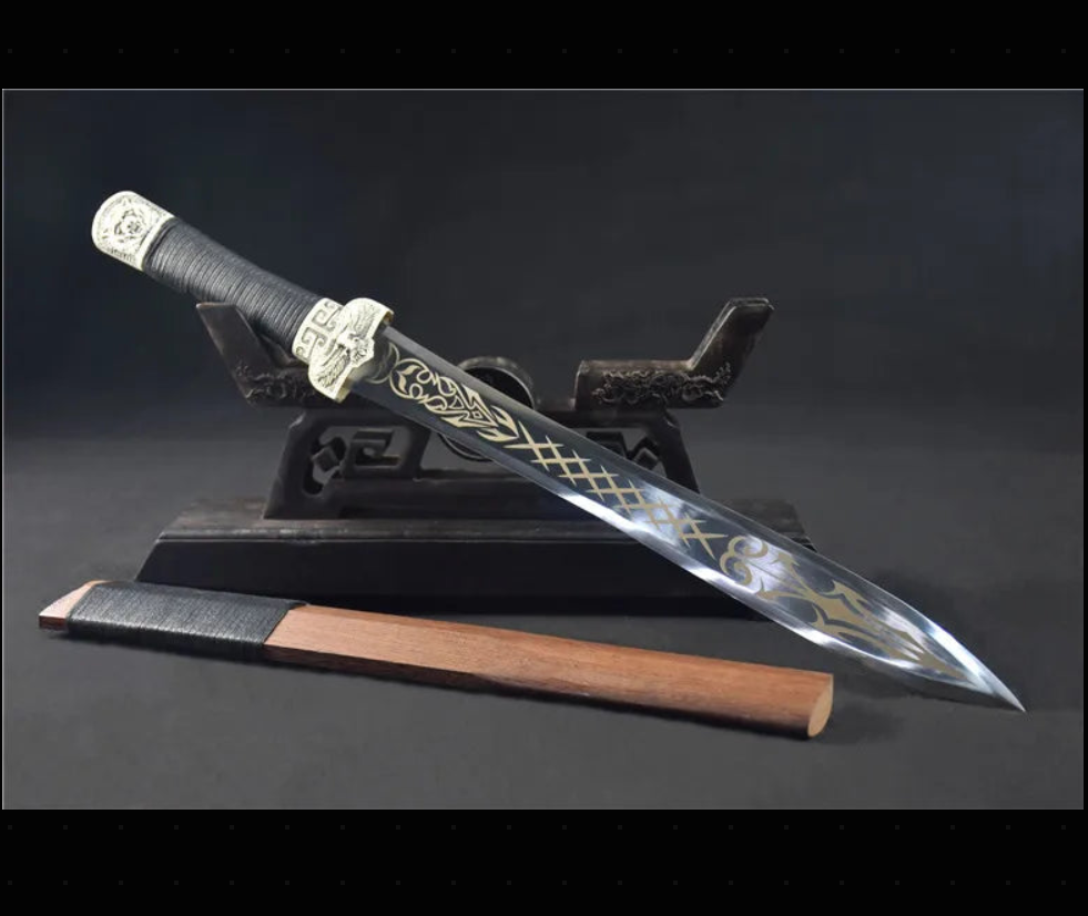 63cm High Manganese Steel Material Metal Viking Swords