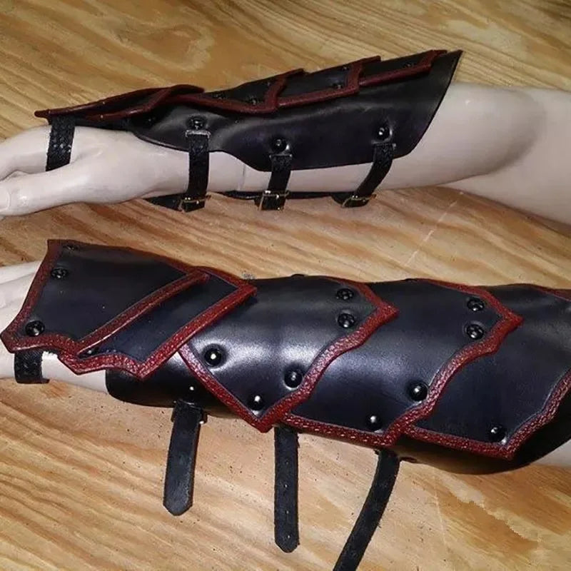 Středověké kožené brnění Viking Bracers