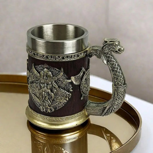 Beoir Fuisce Norse 600ml Roisín Cruach Dhosmálta Mug Lochlannach