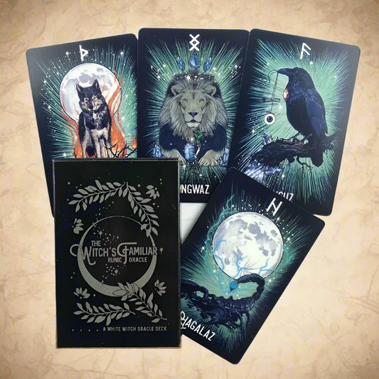 Viking Animal Oracle Runes Tarot Deck