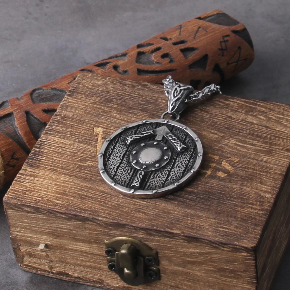 Nordic Shield Viking Necklace