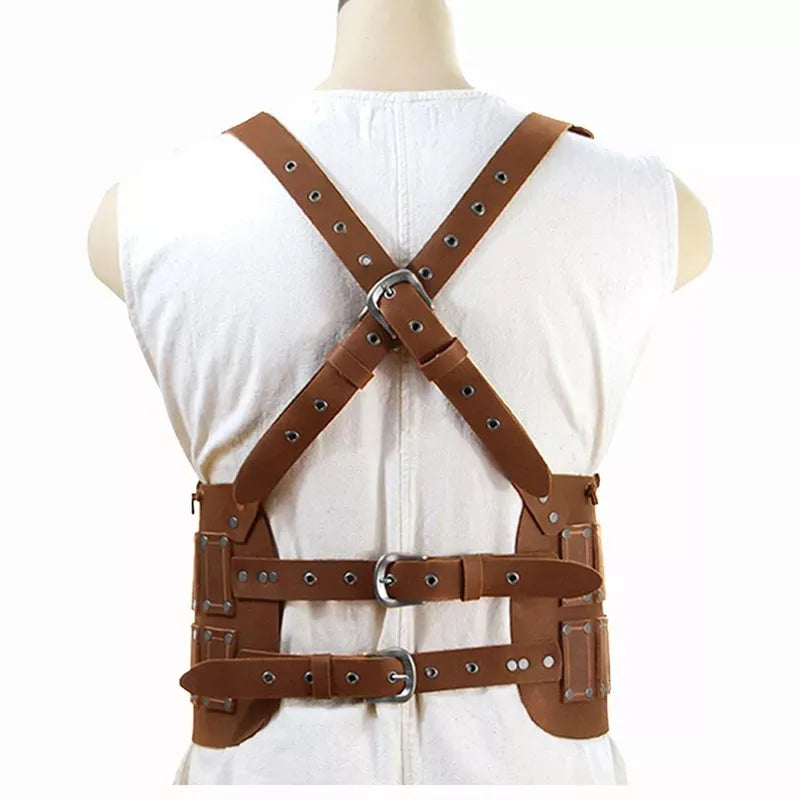 Viking Soldier Leather Body Chest Armor
