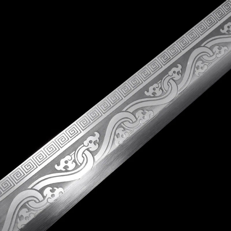 115 cm Battle Preparation Metal True Spring Steel Warrior Steel Viking Sword