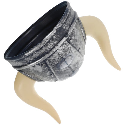 Plast Viking Buffalo Ox Horns Hat