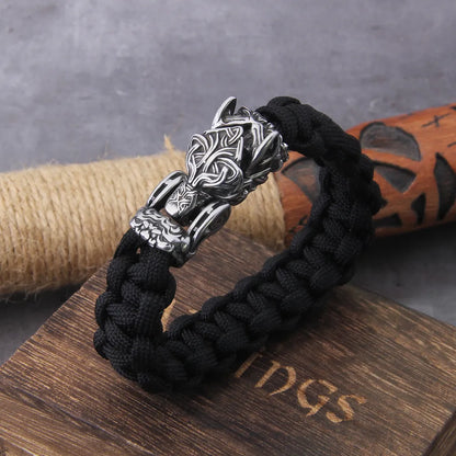 Wolf Bracelet Bracelets - TripleViking