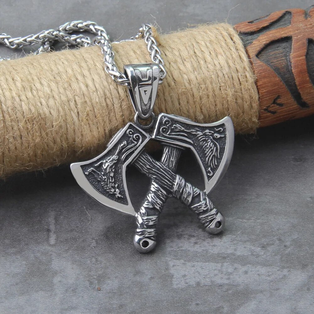 Odin Axe Necklaces - TripleViking