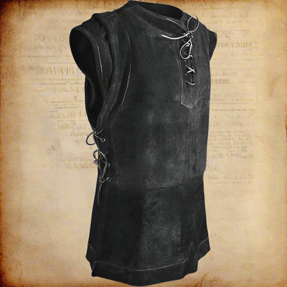 Vintage Warrior Sleeveless Vest - TripleViking