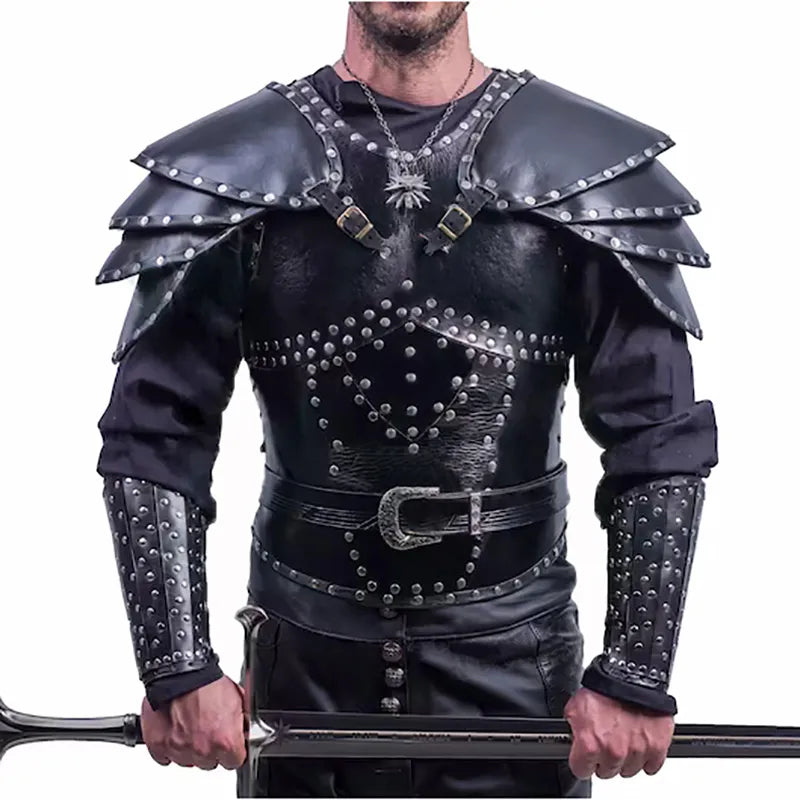 Viking Knight Shoulder Chest Armor Set - TripleViking