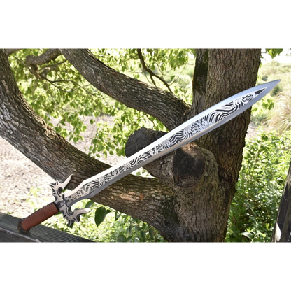 84cm Ryðfrítt stál Western Warrior Viking sverð